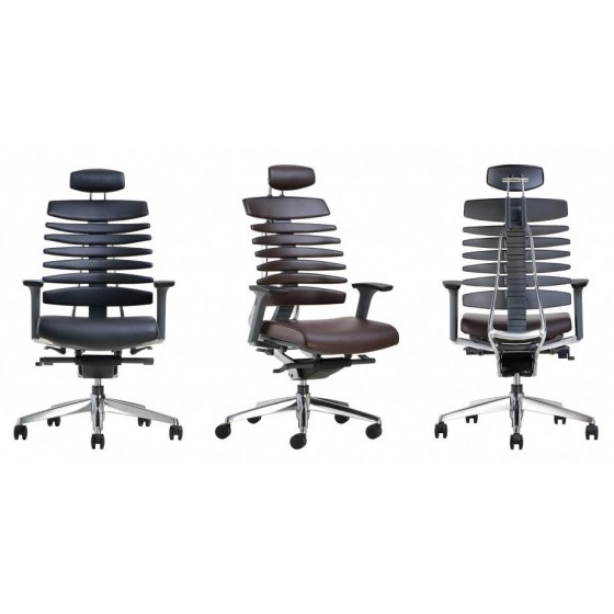 時尚主管皮椅／網椅