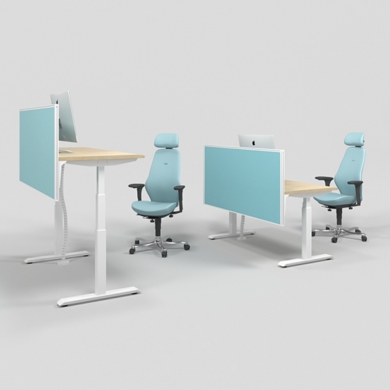 方管升降桌H65-129