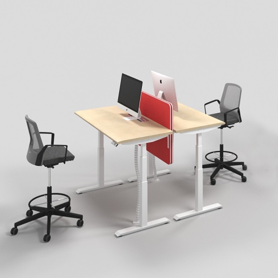 方管升降桌H65-129