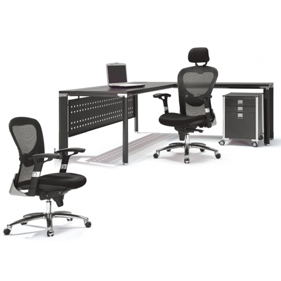 經典主管皮椅／網椅